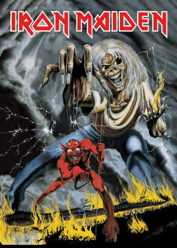 Lenticular 3D Poster Iron Maiden